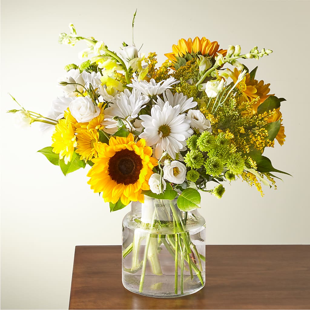 Hello Sunshine Bouquet – Sign Of The Rose, Colorado Springs CO