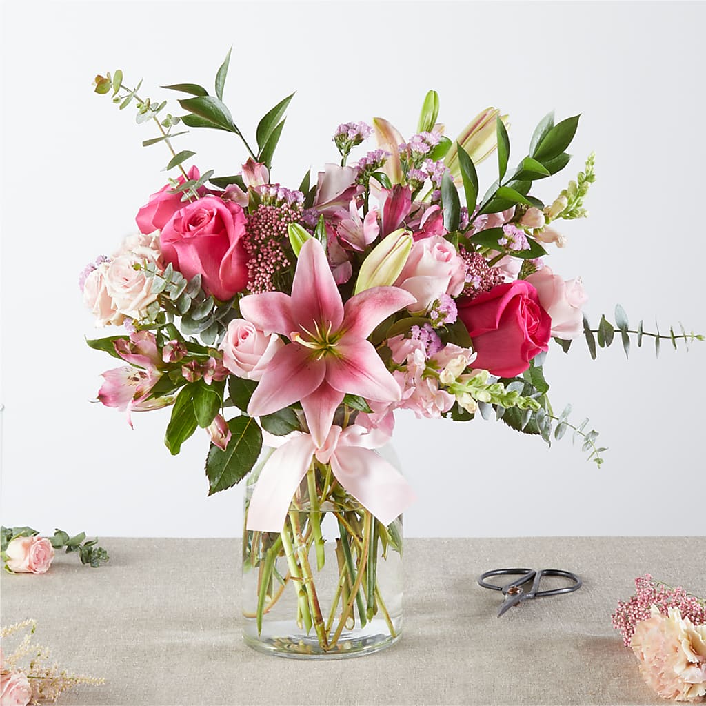 Pink Ribbon - A Florist Original – Sign Of The Rose, Colorado Springs CO