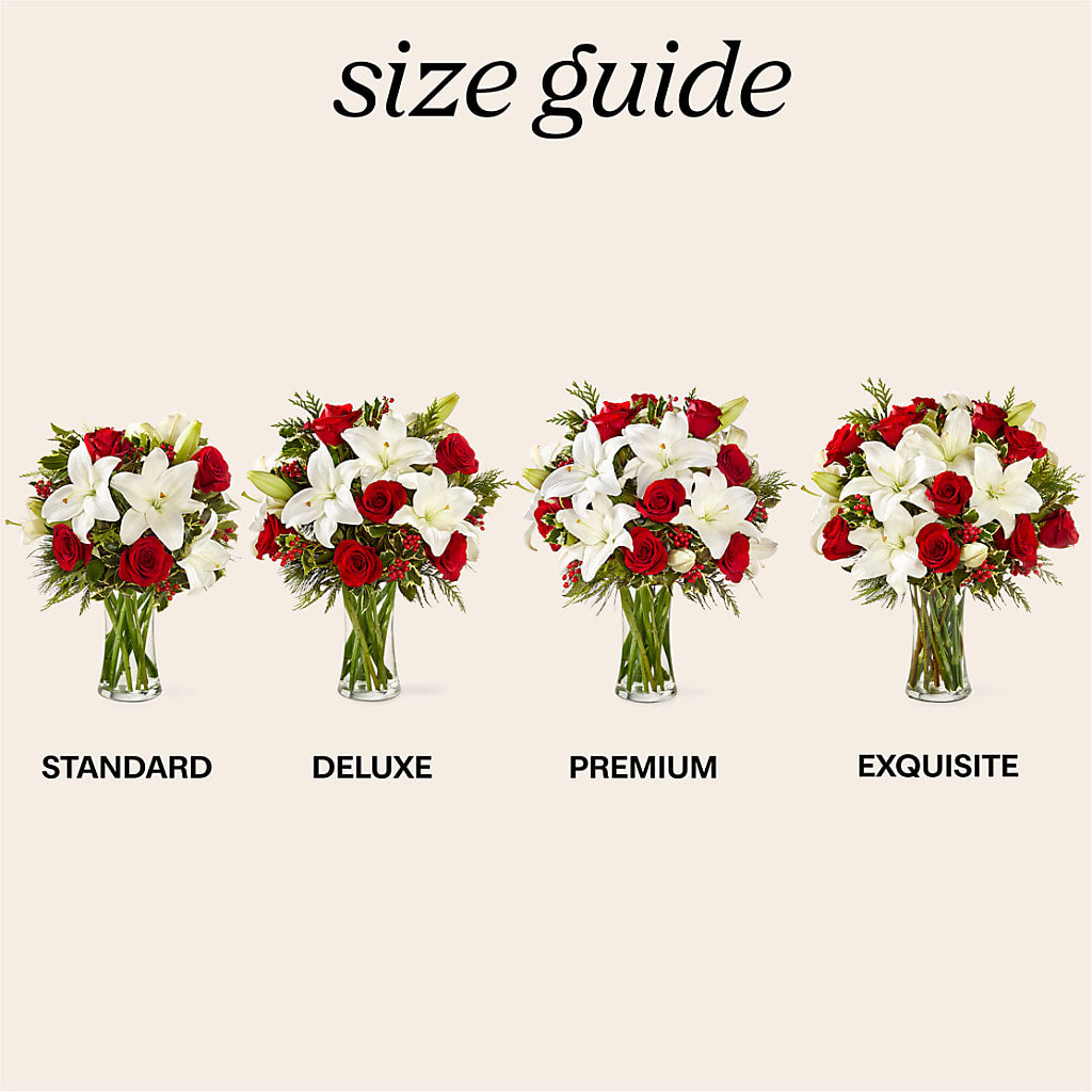 Sparkling Snowflakes Bouquet – Sign Of The Rose, Colorado Springs CO