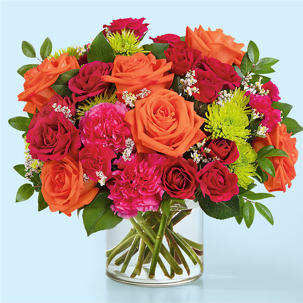 Colorful Carnival Bouquet – Sign Of The Rose, Colorado Springs CO