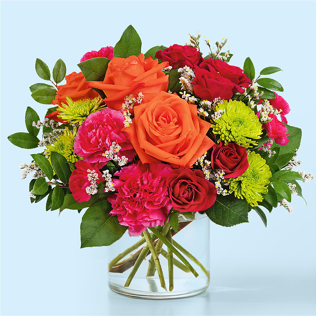 Colorful Carnival Bouquet – Sign Of The Rose, Colorado Springs CO