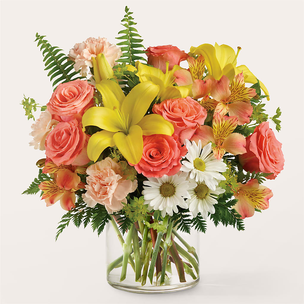Sunset Strip Bouquet – Sign Of The Rose, Colorado Springs CO