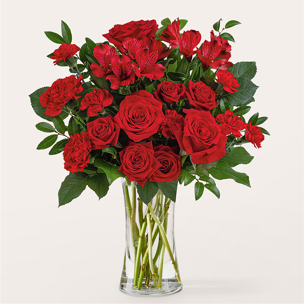 Brilliant Ruby Bouquet – Sign Of The Rose, Colorado Springs CO