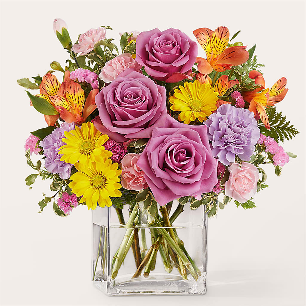 Shades of Happiness Bouquet – Sign Of The Rose, Colorado Springs CO