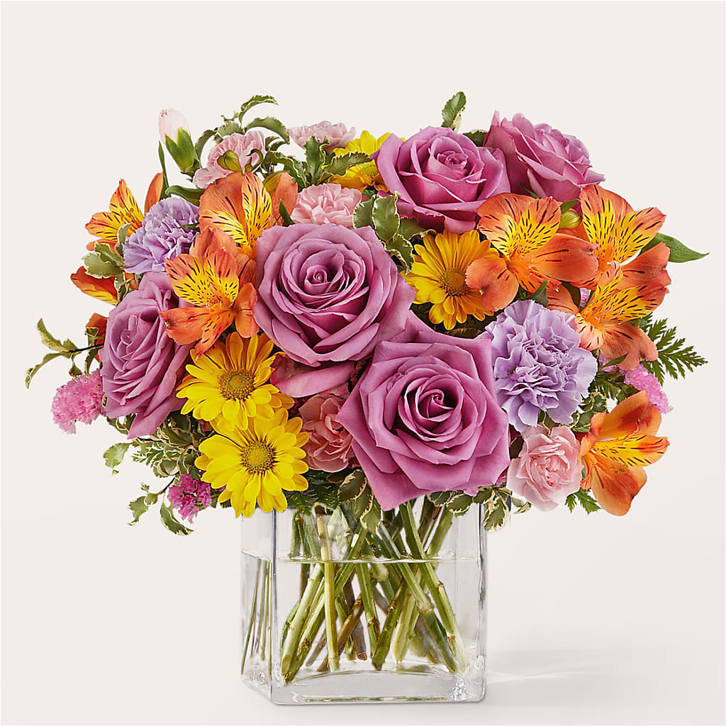 Shades of Happiness Bouquet – Sign Of The Rose, Colorado Springs CO