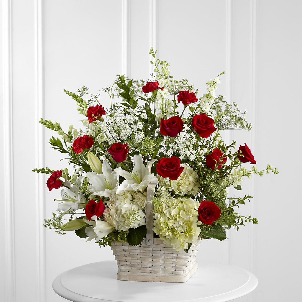 In Loving Memory Arrangement – Sign Of The Rose, Colorado Springs CO