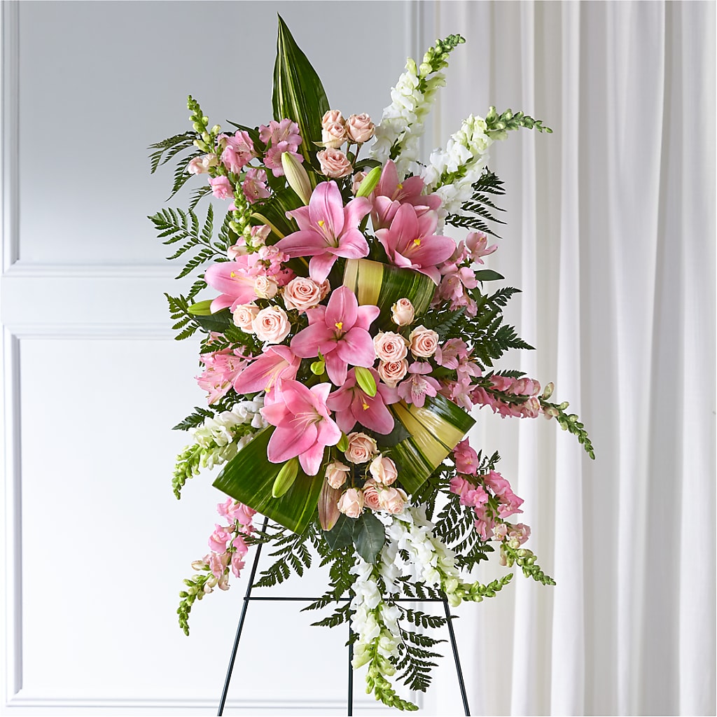 Elegant Embrace Standing Spray – Sign Of The Rose, Colorado Springs CO
