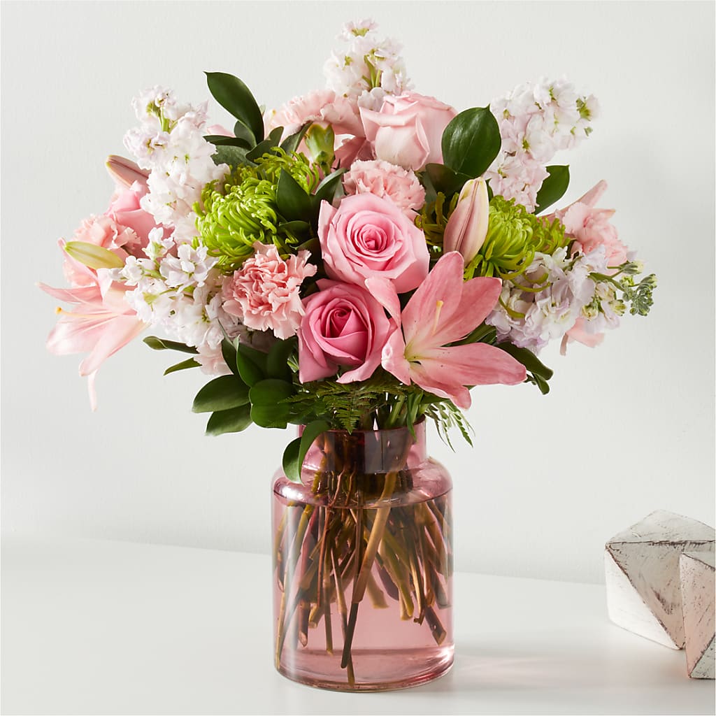 Pretty in Pink Bouquet – Sign Of The Rose, Colorado Springs CO
