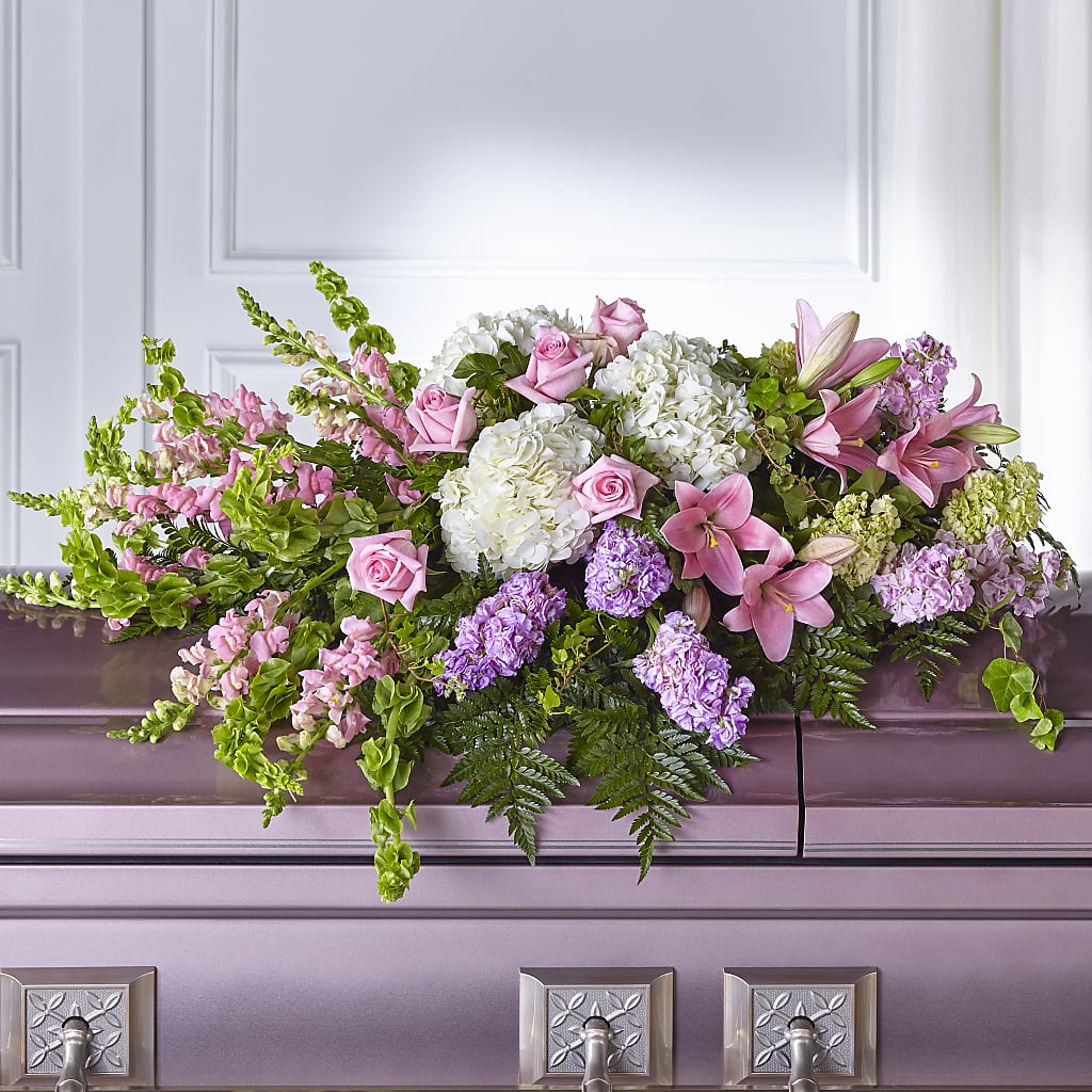 Life's Gratitude Casket Spray – Sign Of The Rose, Colorado Springs CO
