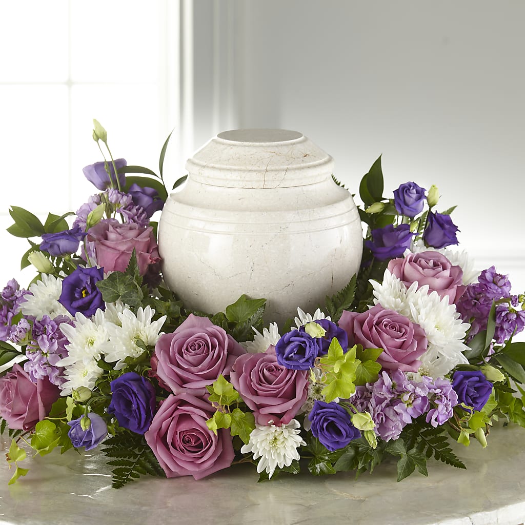 Blooming Sympathy Cremation Adornment – Sign Of The Rose, Colorado Springs CO