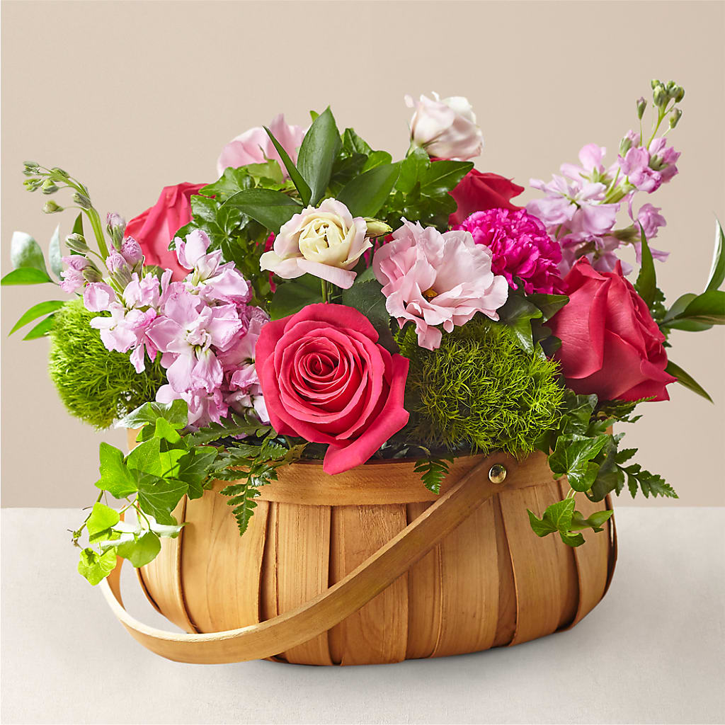 Radiance in Bloom Basket – Sign Of The Rose, Colorado Springs CO