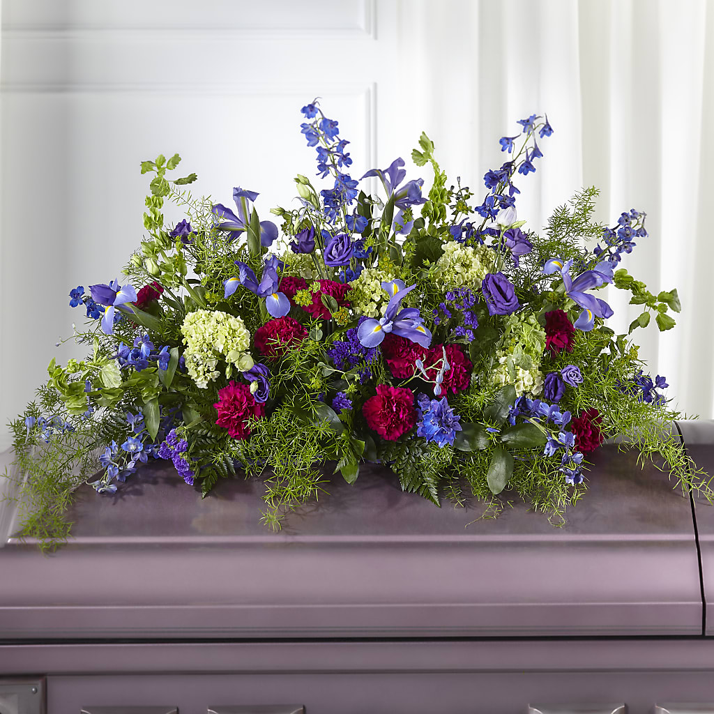 Always Treasured Casket Spray – Sign Of The Rose, Colorado Springs CO
