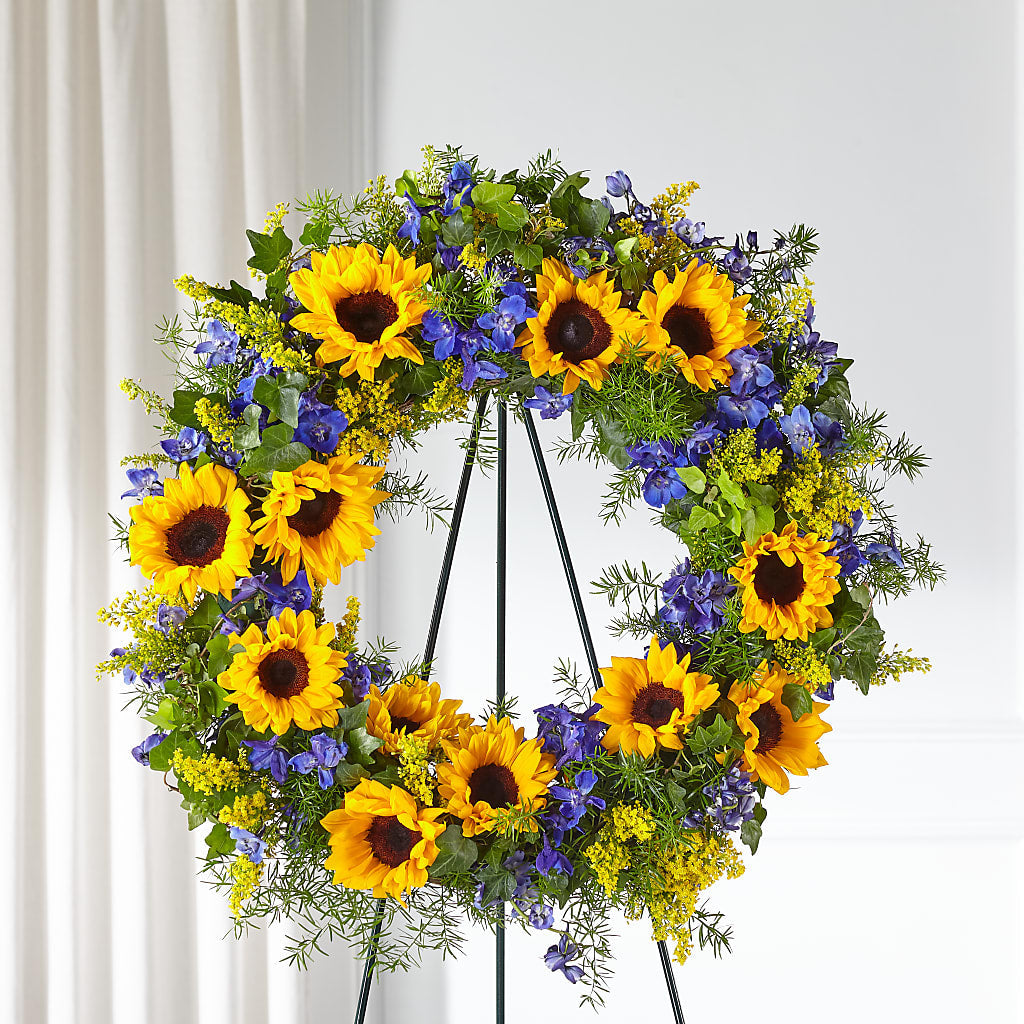 Bright Rays Wreath – Sign Of The Rose, Colorado Springs CO