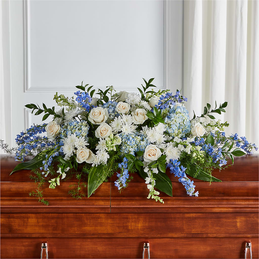 Timeless Essence Casket Spray – Sign Of The Rose, Colorado Springs CO