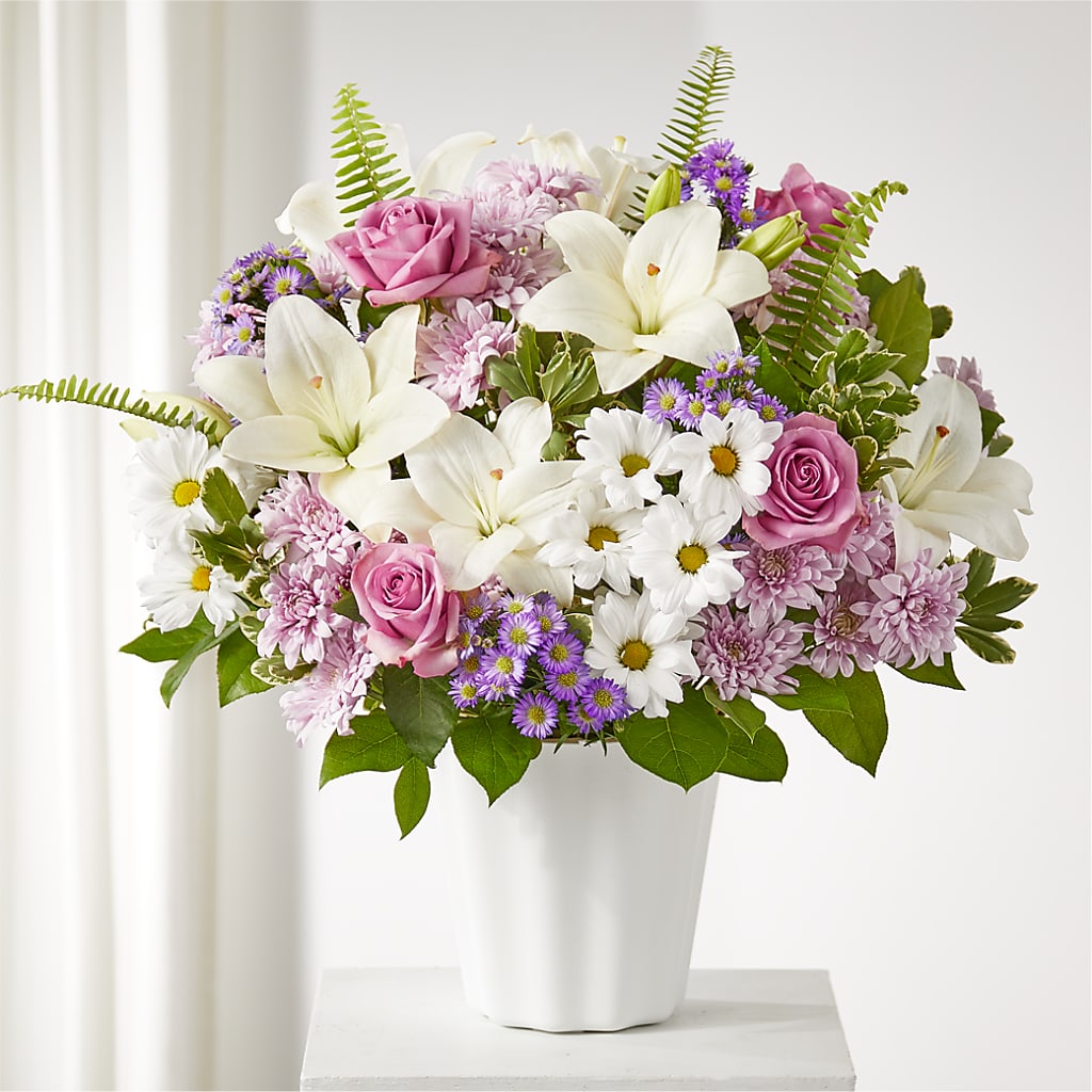 Warmest Thoughts Tabletop Basket – Sign Of The Rose, Colorado Springs CO