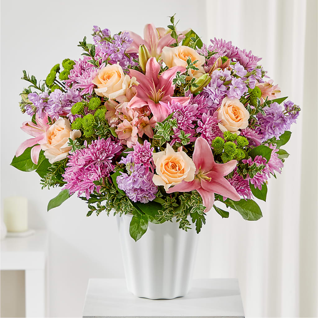 Supportive Embrace Tabletop Basket – Sign Of The Rose, Colorado Springs CO
