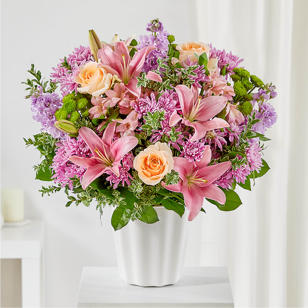 Supportive Embrace Tabletop Basket – Sign Of The Rose, Colorado Springs CO