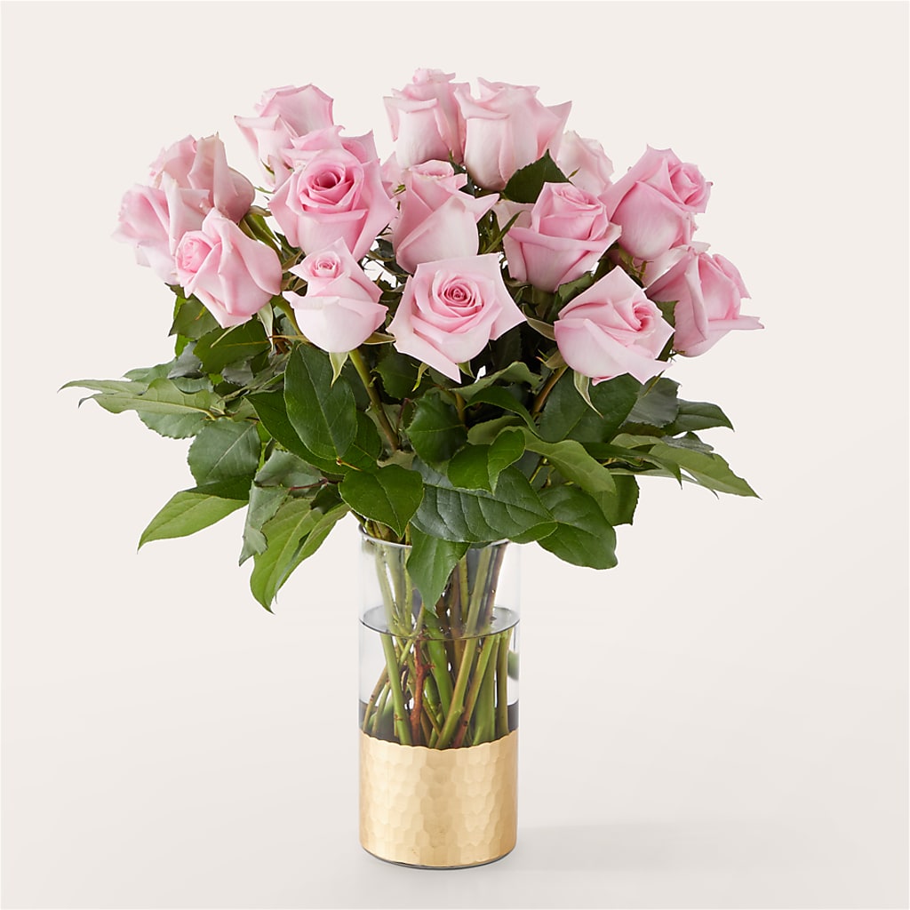 Picture Perfect Pink Rose Bouquet – Sign Of The Rose, Colorado Springs CO