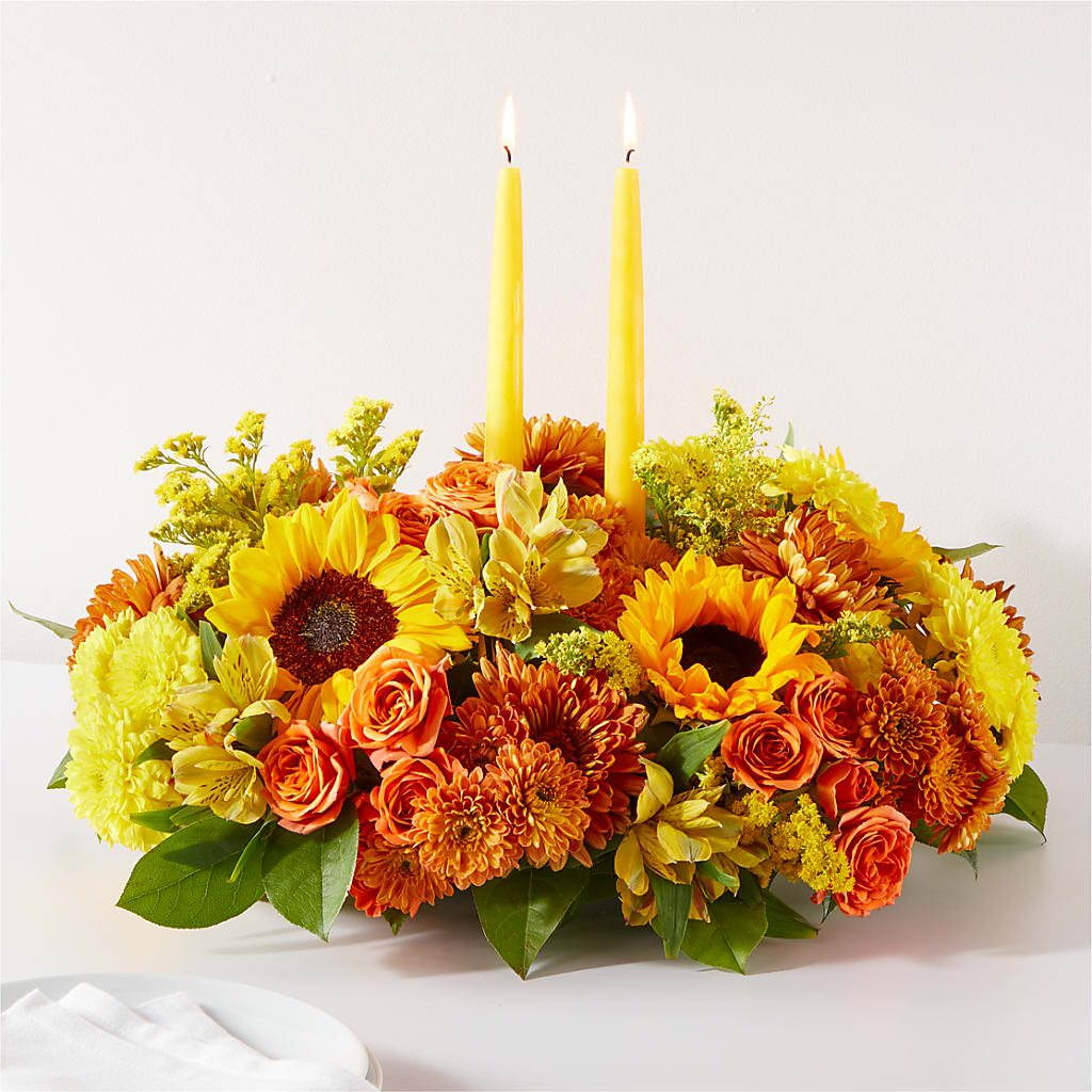Autumn Harmony Centerpiece – Sign Of The Rose, Colorado Springs CO