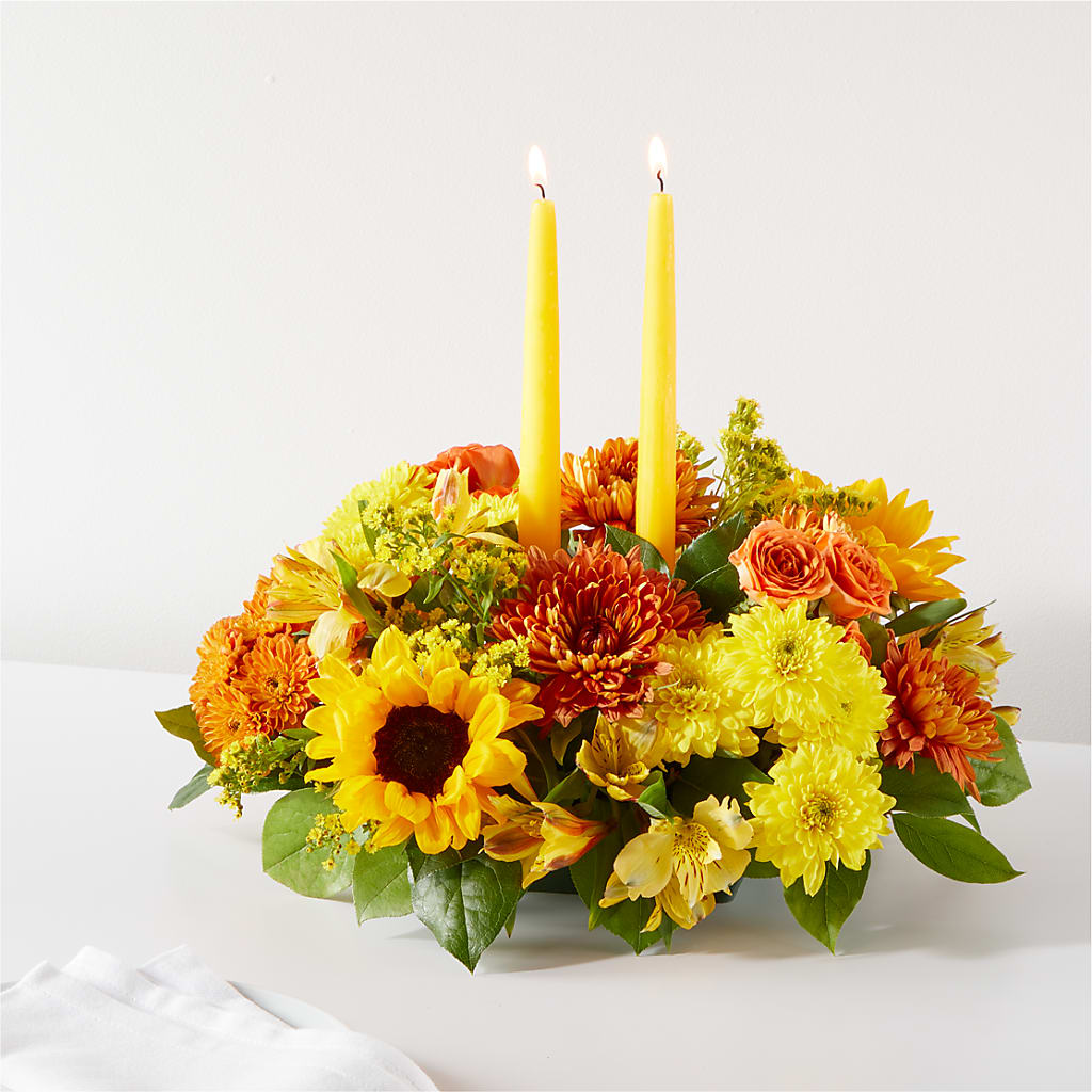 Autumn Harmony Centerpiece – Sign Of The Rose, Colorado Springs CO