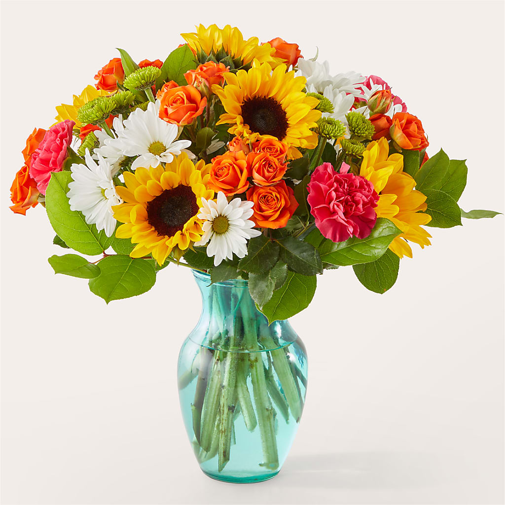 Sun-drenched Blooms Bouquet – Sign Of The Rose, Colorado Springs CO