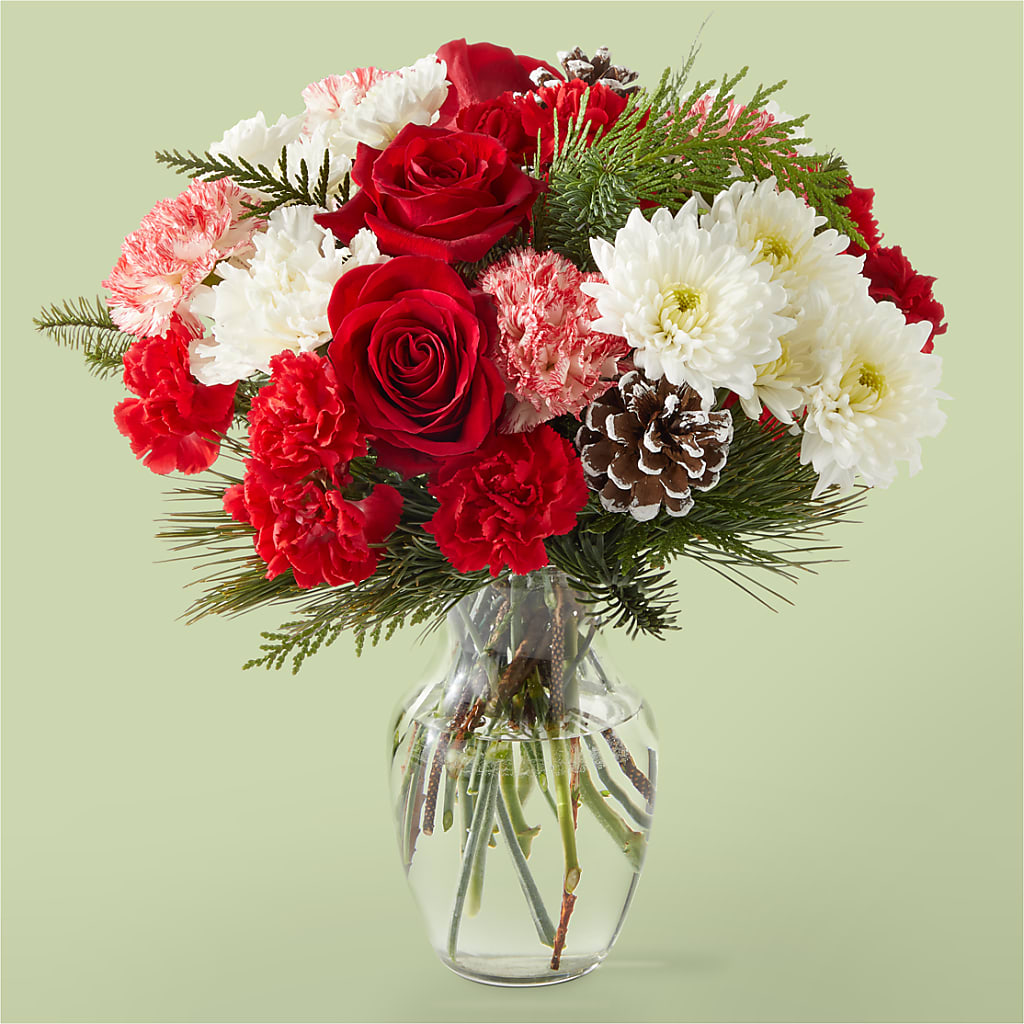 Candy Cane Lane Bouquet – Sign Of The Rose, Colorado Springs CO