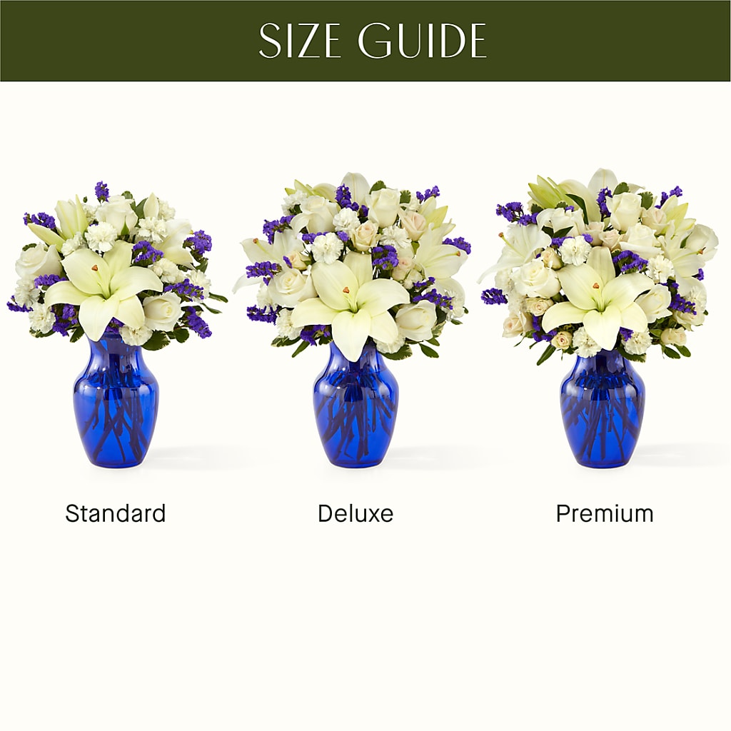 Sapphire Rush Bouquet – Sign Of The Rose, Colorado Springs CO