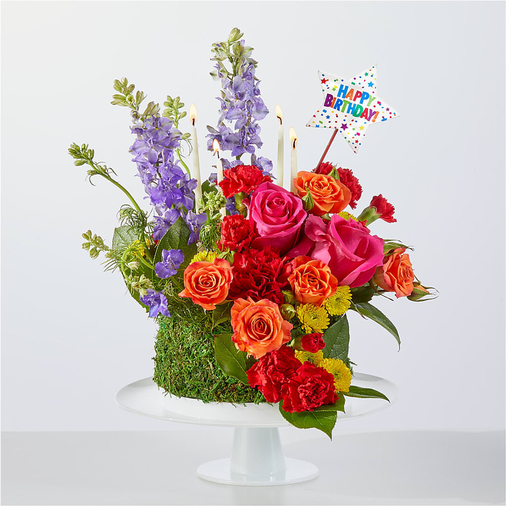 Best Year Yet Floral Cake – Sign Of The Rose, Colorado Springs CO
