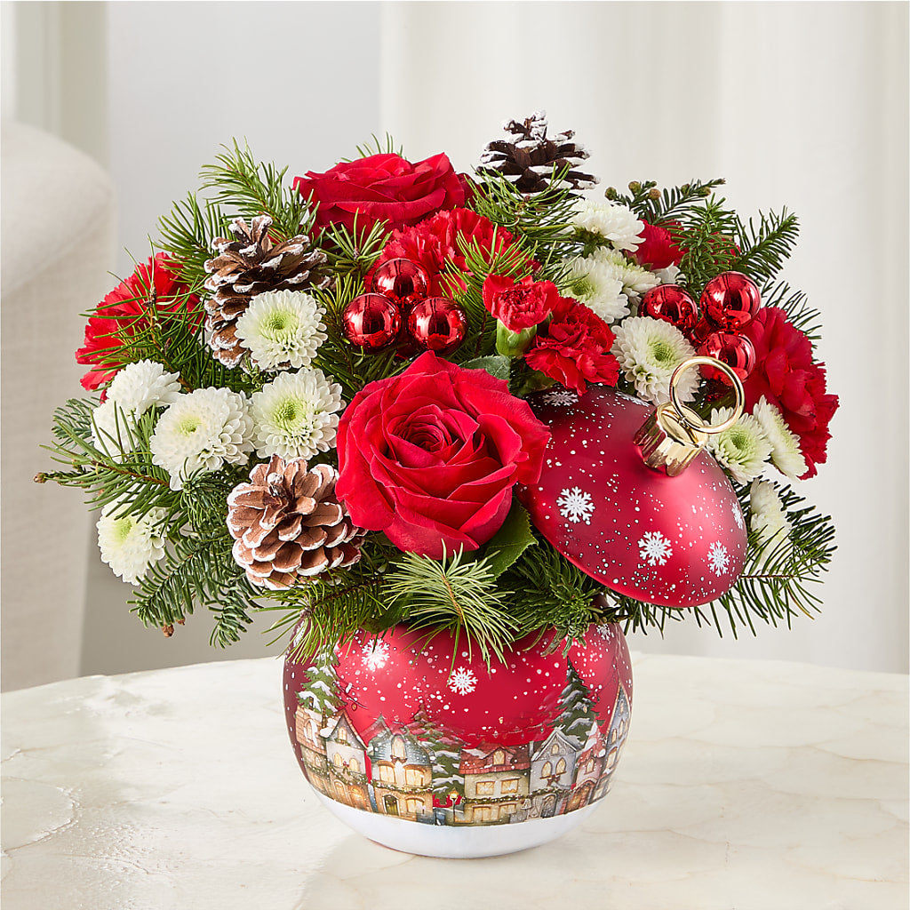 Christmas Carols Ornament –  Sign Of The Rose, Colorado Springs CO