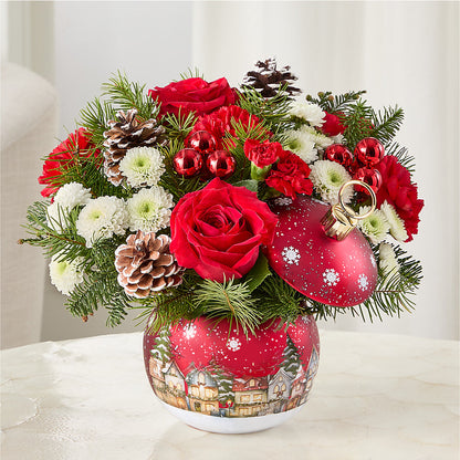 Christmas Carols Ornament –  Sign Of The Rose, Colorado Springs CO