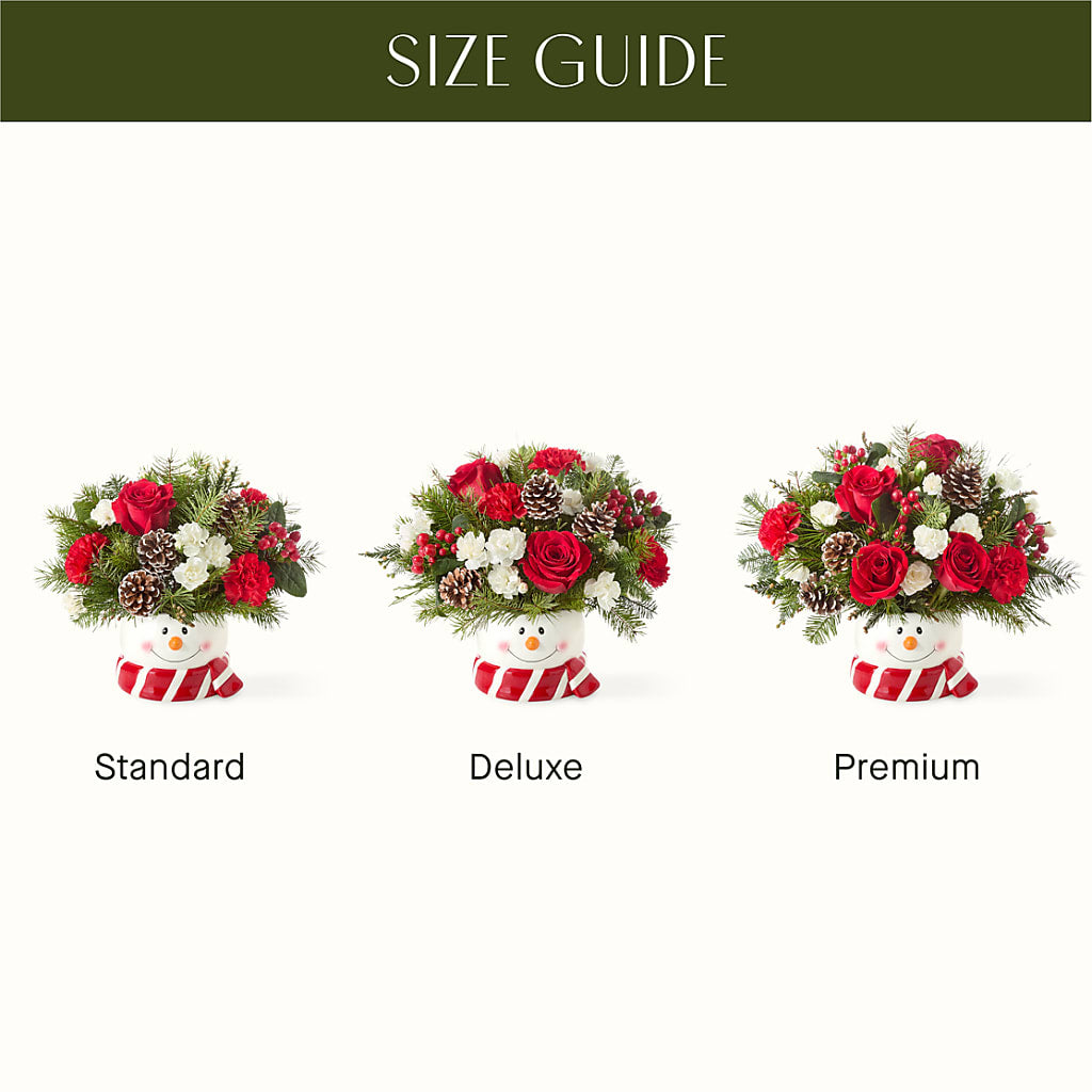Jolly Snowman Bouquet –  Sign Of The Rose, Colorado Springs CO