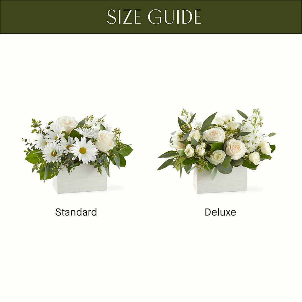 Fresh Linen Box Bouquet –  Sign Of The Rose, Colorado Springs CO