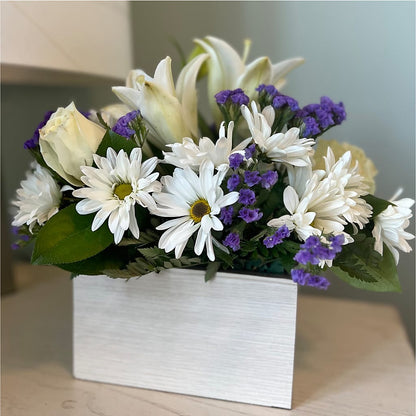 Beyond Blue Box Bouquet –  Sign Of The Rose, Colorado Springs CO