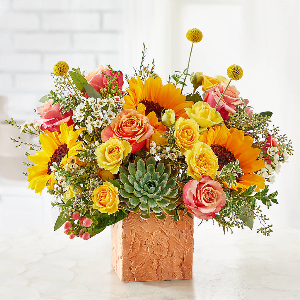 Sunflower Season Bouquet –  Sign Of The Rose, Colorado Springs CO