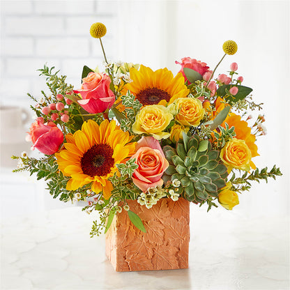 Sunflower Season Bouquet –  Sign Of The Rose, Colorado Springs CO