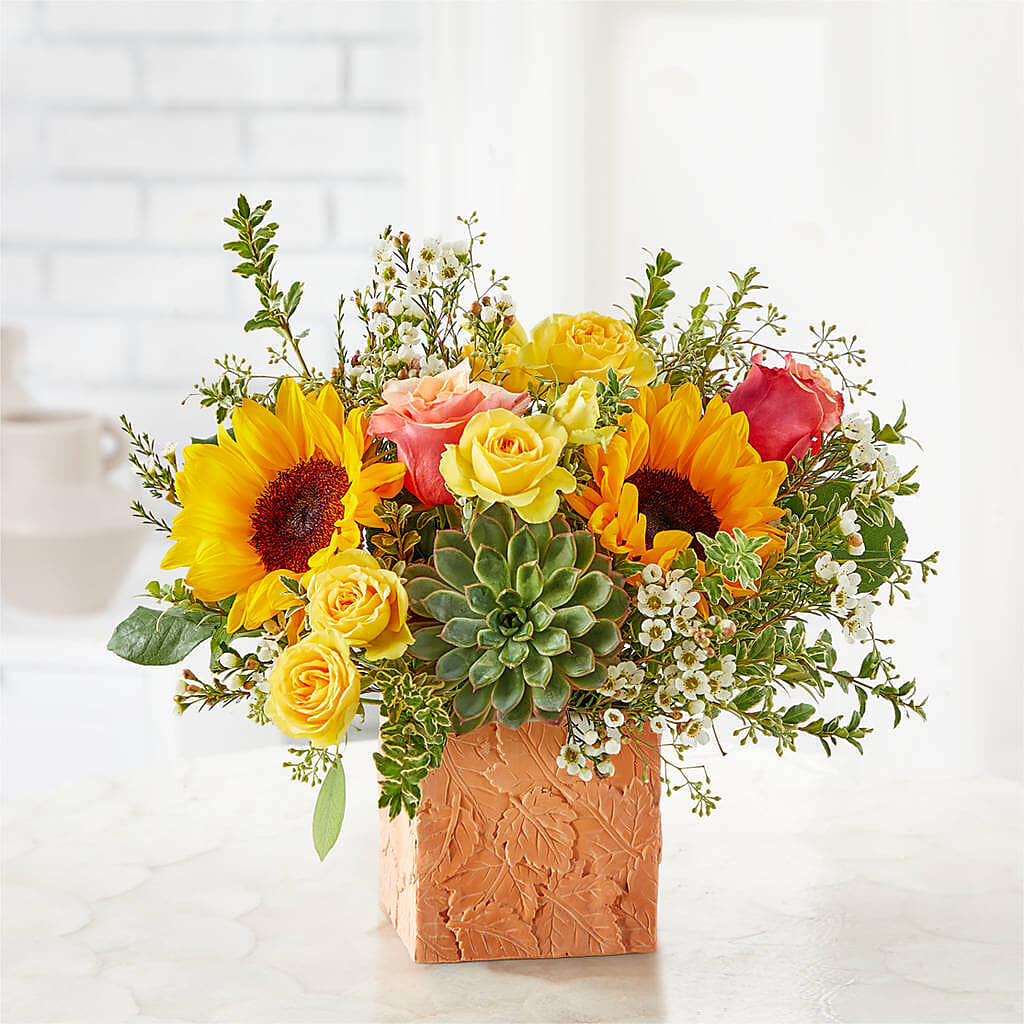 Sunflower Season Bouquet –  Sign Of The Rose, Colorado Springs CO