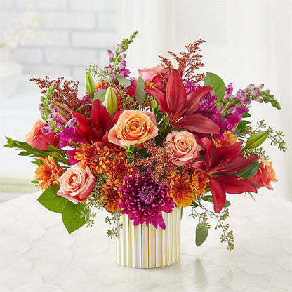 Burgundy Landscape Bouquet –  Sign Of The Rose, Colorado Springs CO
