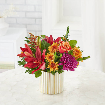 Burgundy Landscape Bouquet –  Sign Of The Rose, Colorado Springs CO