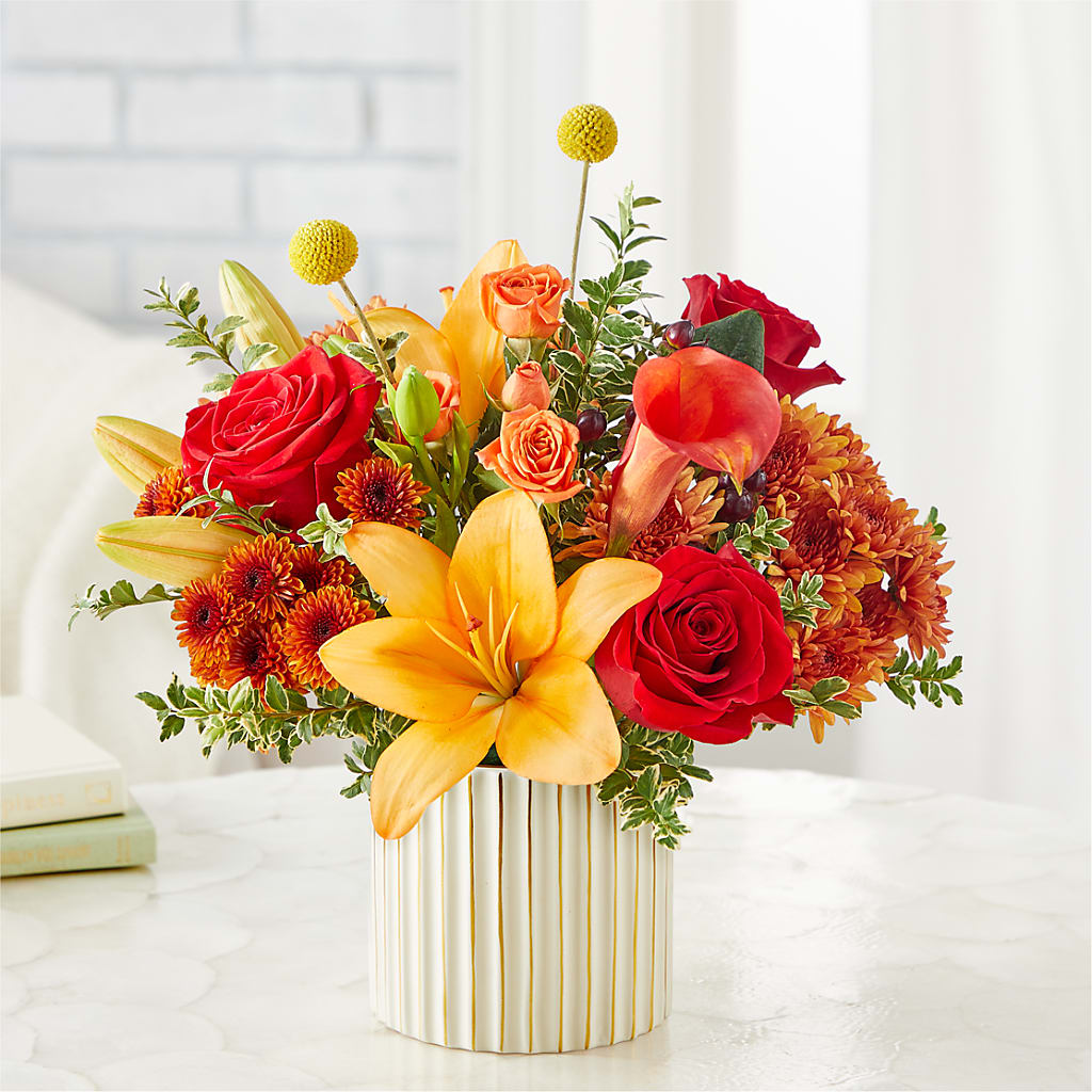 Scarlet Skies Bouquet –  Sign Of The Rose, Colorado Springs CO