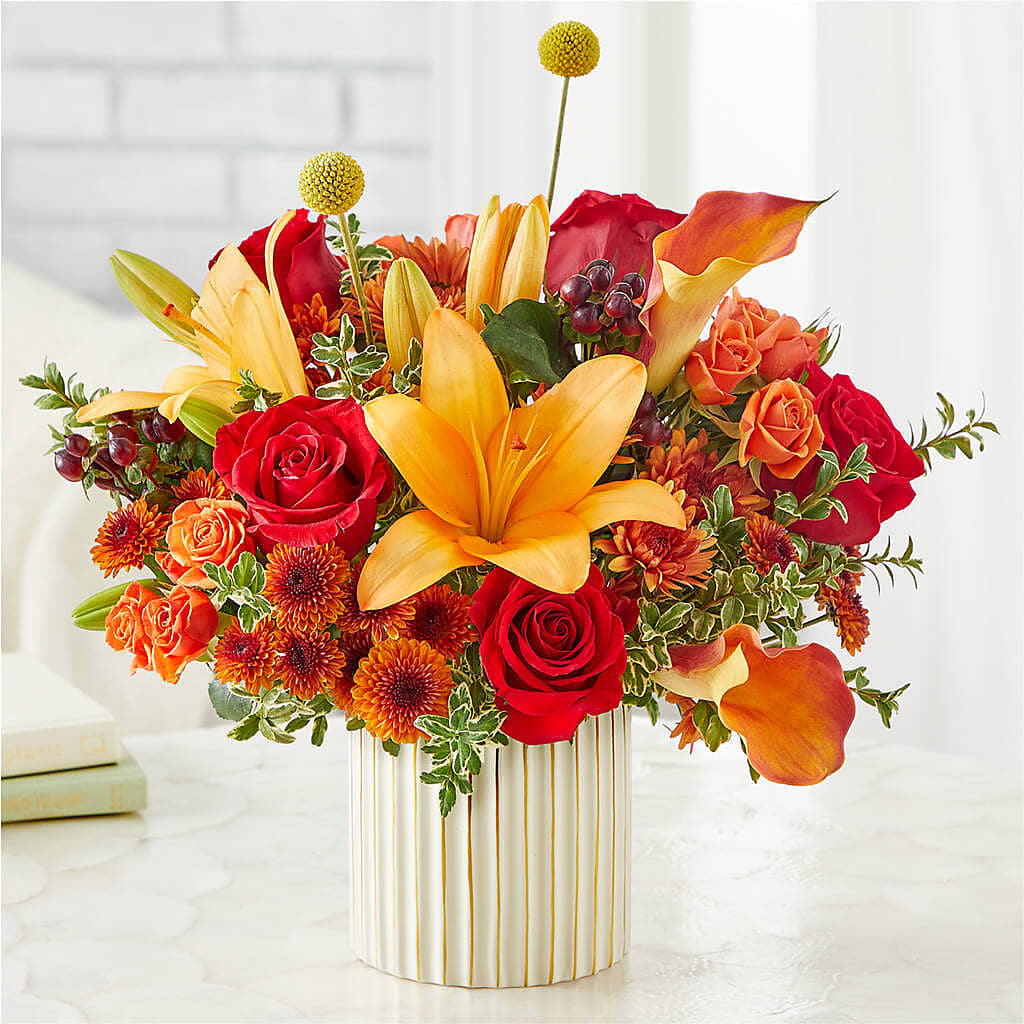 Scarlet Skies Bouquet –  Sign Of The Rose, Colorado Springs CO