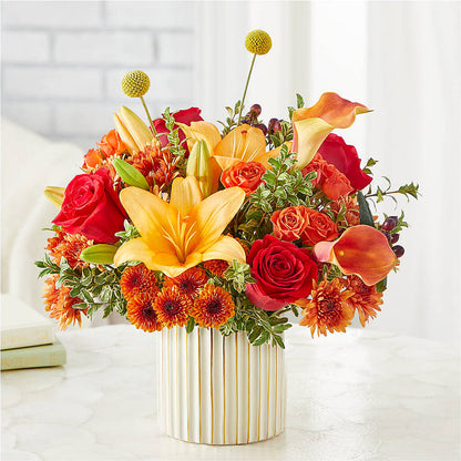 Scarlet Skies Bouquet –  Sign Of The Rose, Colorado Springs CO