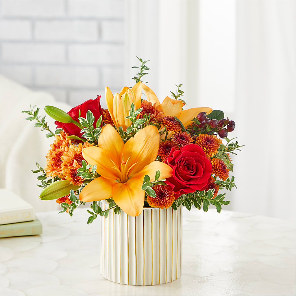 Scarlet Skies Bouquet –  Sign Of The Rose, Colorado Springs CO