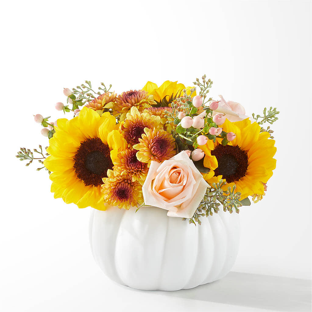 Pumpkin to Talk About Bouquet –  Sign Of The Rose, Colorado Springs CO