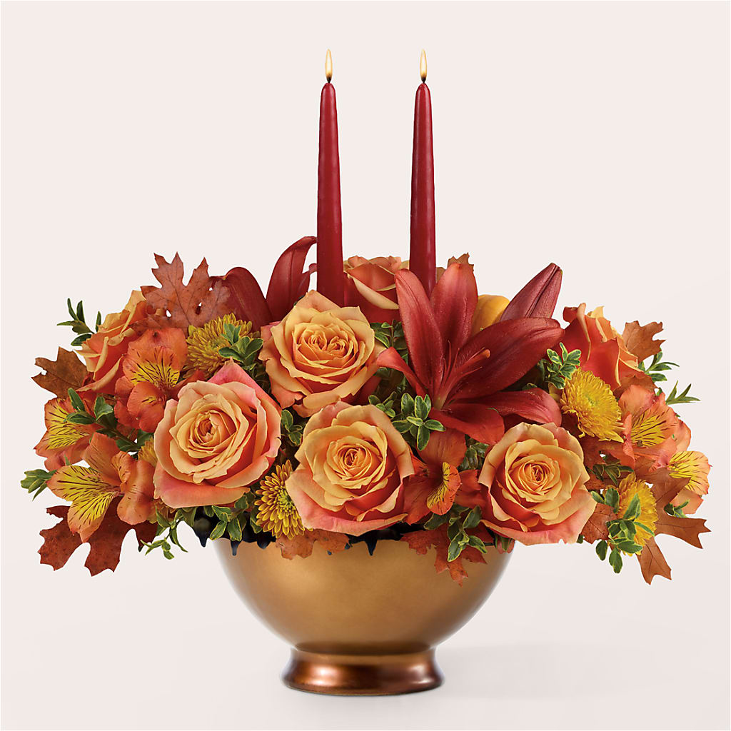 Harvest Table Centerpiece –  Sign Of The Rose, Colorado Springs CO
