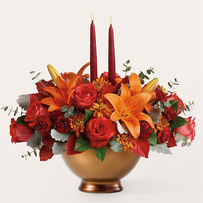 Fruits of Fall Centerpiece –  Sign Of The Rose, Colorado Springs CO