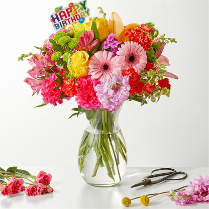 Cue the Confetti - A Florist Original –  Sign Of The Rose, Colorado Springs CO