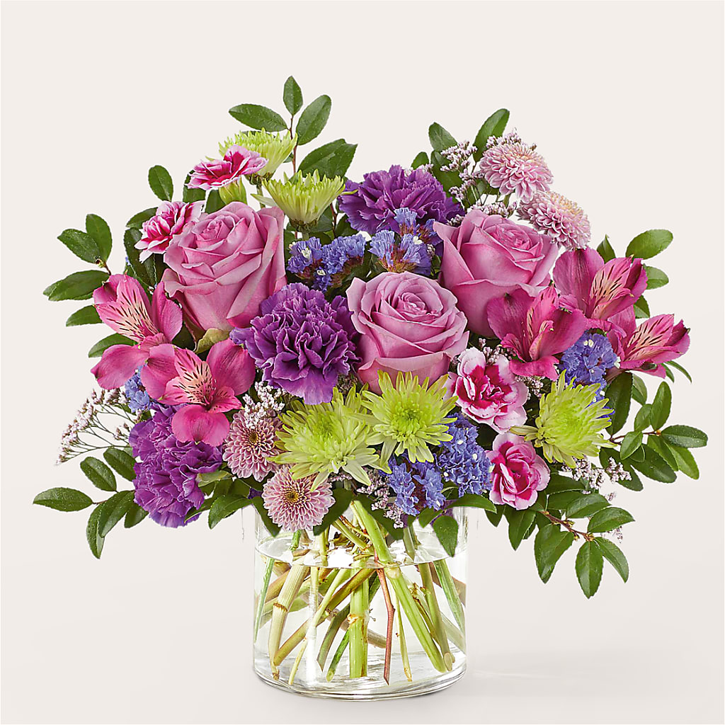Glass Half Full Bouquet –  Sign Of The Rose, Colorado Springs CO