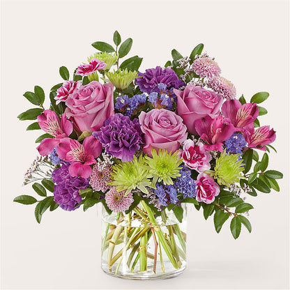 Glass Half Full Bouquet –  Sign Of The Rose, Colorado Springs CO