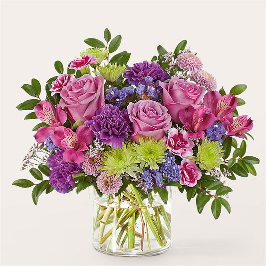 Glass Half Full Bouquet –  Sign Of The Rose, Colorado Springs CO