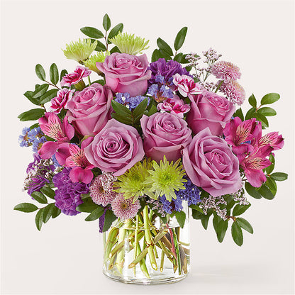 Glass Half Full Bouquet –  Sign Of The Rose, Colorado Springs CO